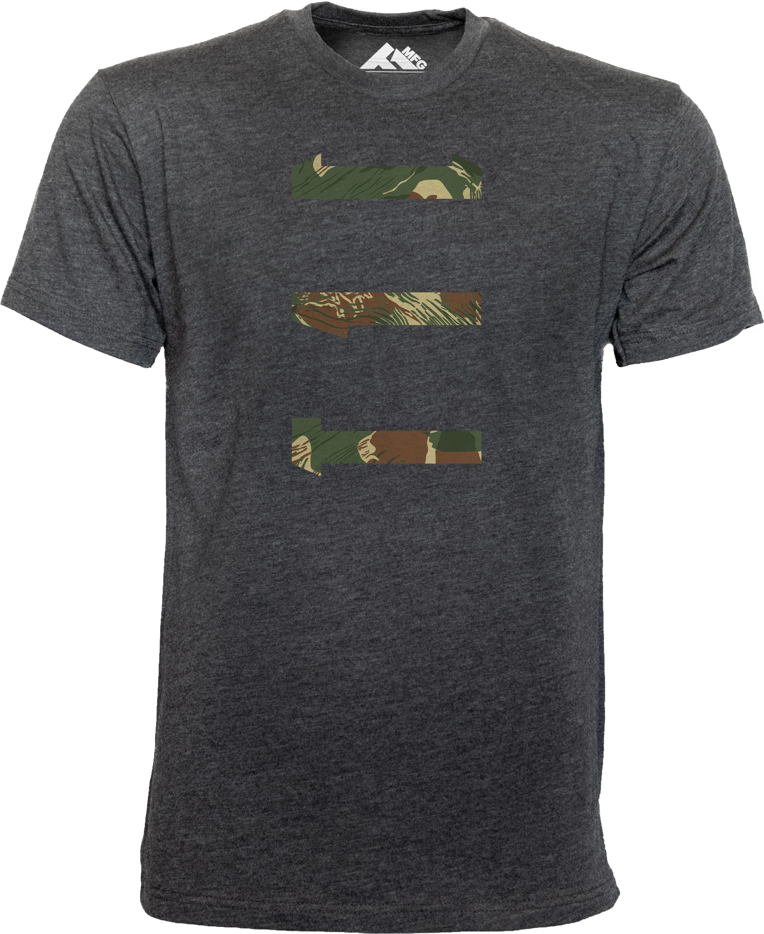 T1C - Brushstroke 3Bar - T-SHIRT - Image 3